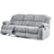 Global Furniture Usa Transitional Zaftig Fabric U250 Grey Reclining Sofa 2365 - alternate 2